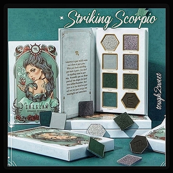 SheGlam Other - 🆕️1 DAY SALE💙LAST 1💙"STRIKING SCORPIO"♏ 8 COLOR EYESHADOW PALETTE
